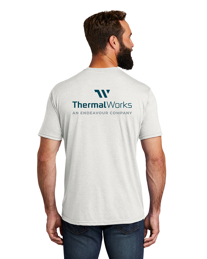 Allmade Unisex Tri-Blend Tee - White