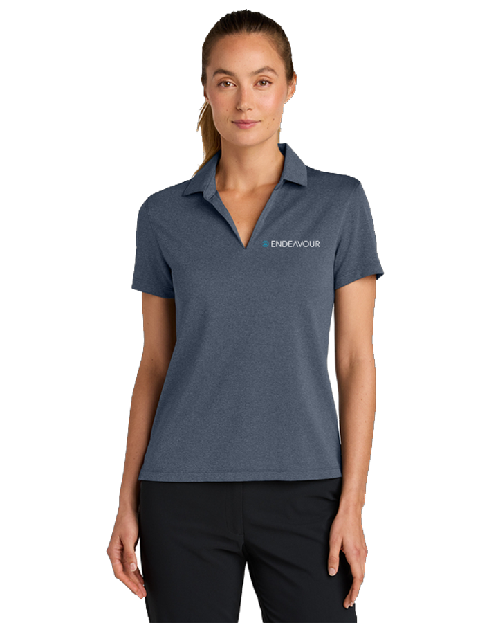 Endeavour Women's Nike Dri-FIT Smooth Heather Polo