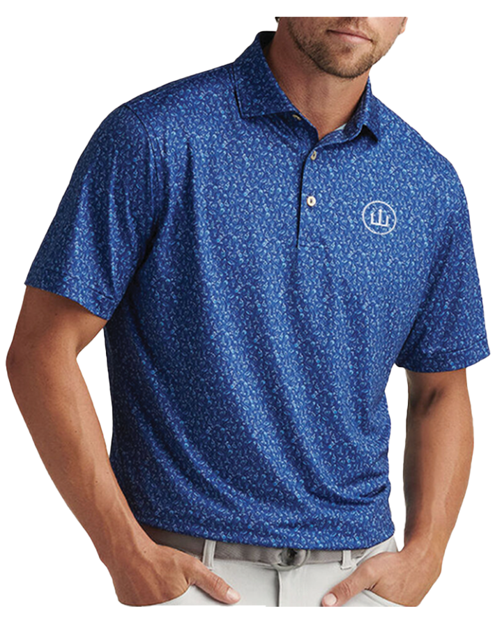 Peter Millar Men's Wine Country Performance Jersey