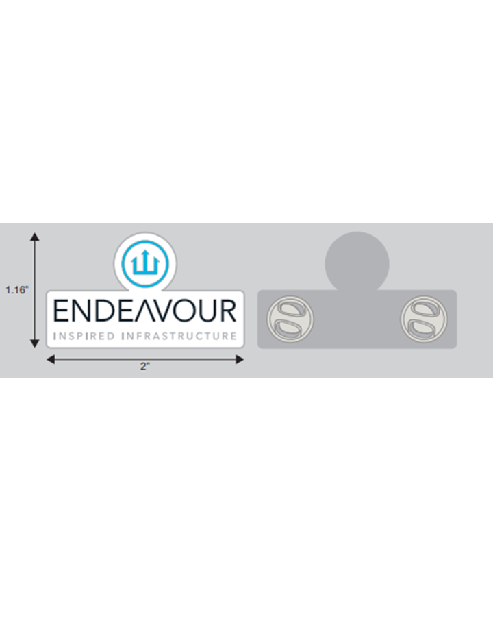 Endeavour Soft Enamel Pin (2”)