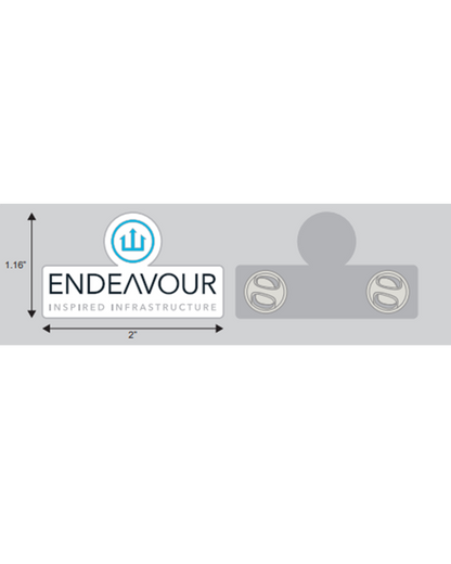 Endeavour Soft Enamel Pin (2”)