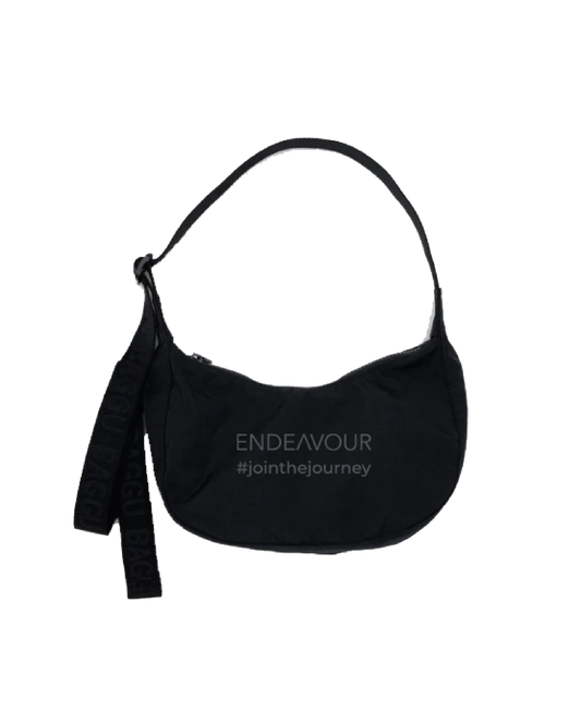 Baggu Small Nylon #JoinTheJourney Crescent Bag