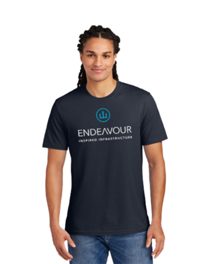 District Re-Tee Unisex Endeavour T-Shirt – Navy