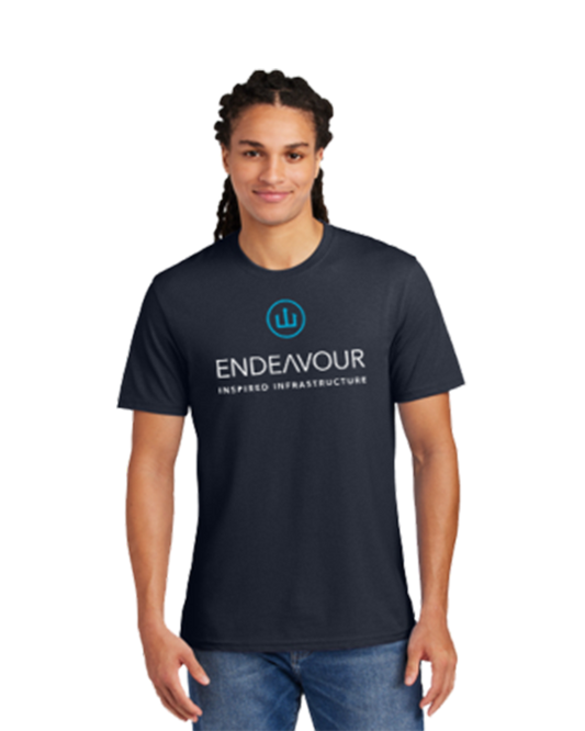 District Re-Tee Unisex Endeavour T-Shirt – Navy