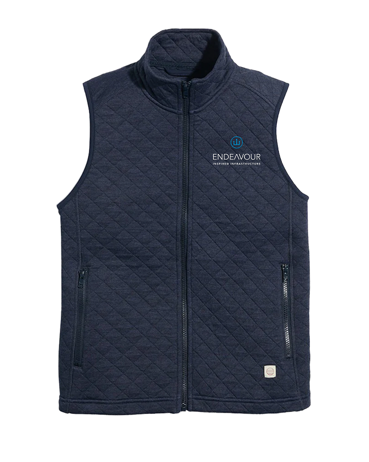 Corbet Women’s Full Zip Vest – Navy