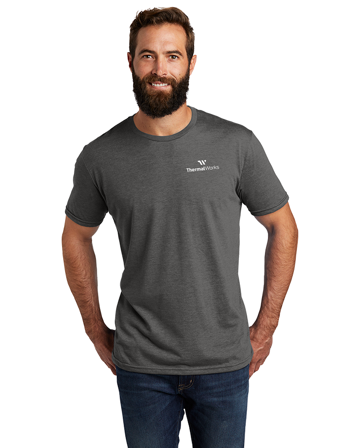 Allmade Unisex Tri-Blend Tee – Space Black