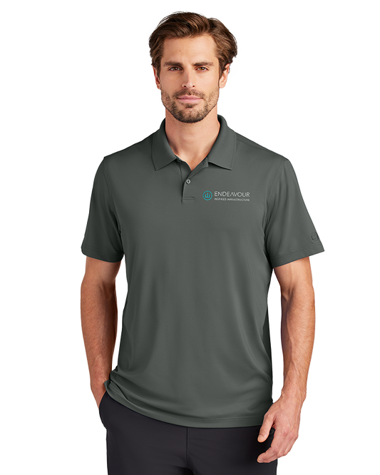 OGIO Men's Regain Polo-Tarmac Gray
