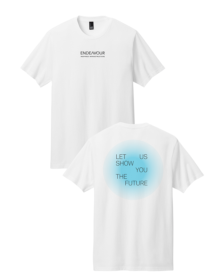 Let Us Show You the Future Tee-White
