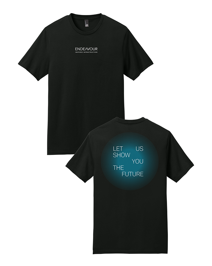 Let Us Show You the Future Tee-Black