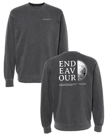 Midweight Pigment Dyed Crew-Pigment Black