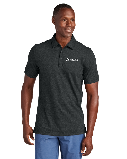TurboCell TravisMathew Sunnyvale Polo - Black Heather