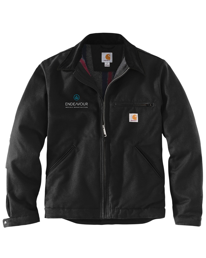 Carhartt® Duck Detroit Jacket Black