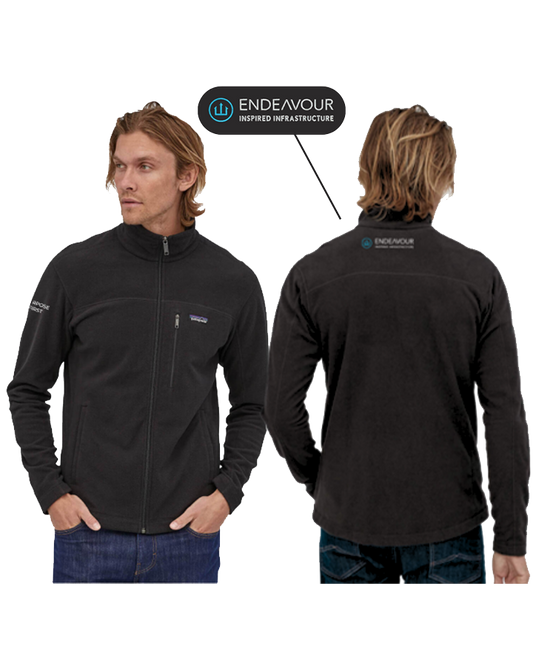 Endeavour Patagonia Unisex Micro D Fleece in Black