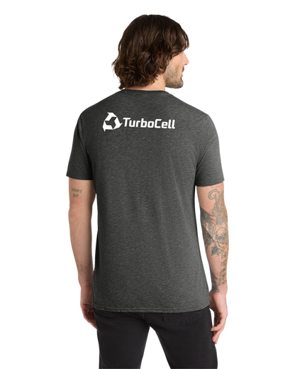 Allmade Unisex Tri-Blend Tee-Terrain Grey-TurboCell