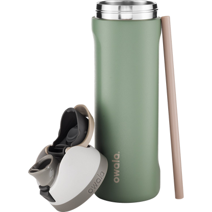 Owala FreeSip 24 oz Thermal Bottle- Green House